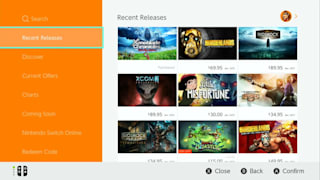 Games on outlet nintendo store